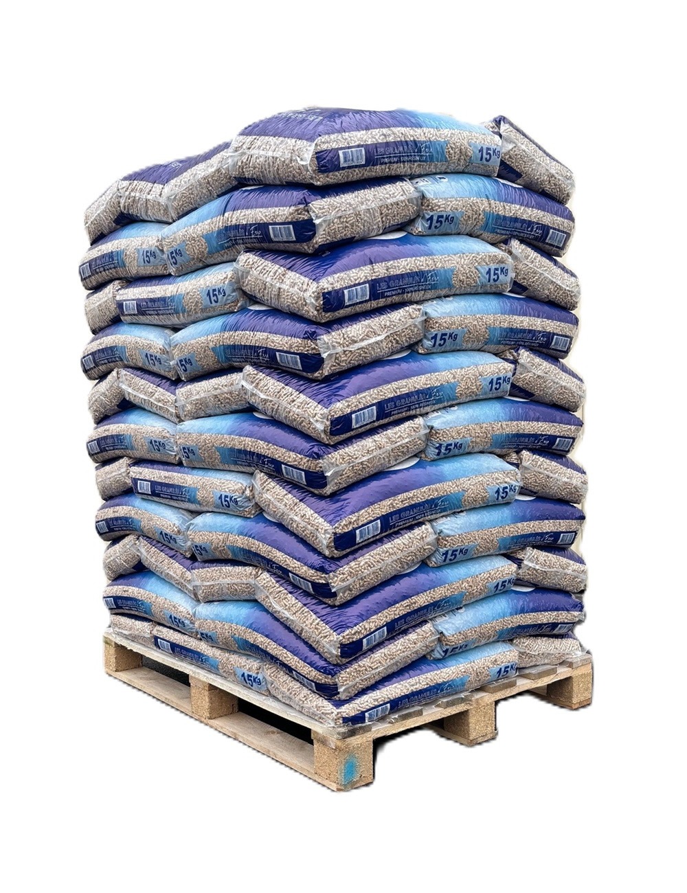 Pellets ENZO – Palette Complète de 66 Sacs de 15 kg (990 kg)